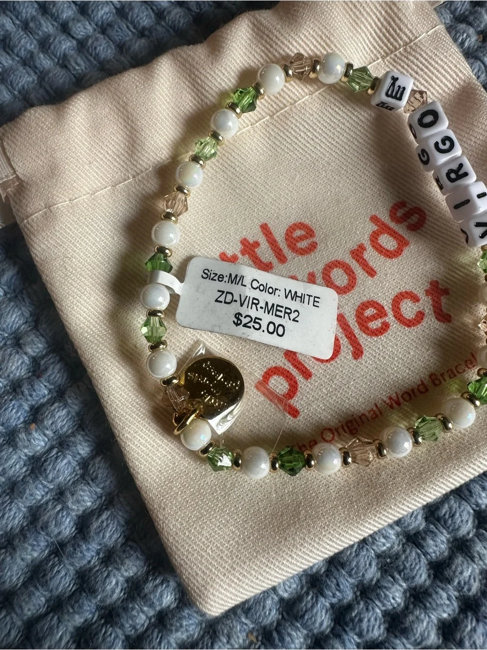 Little Words Project Virgo Bracelet - Picture 3 of 5